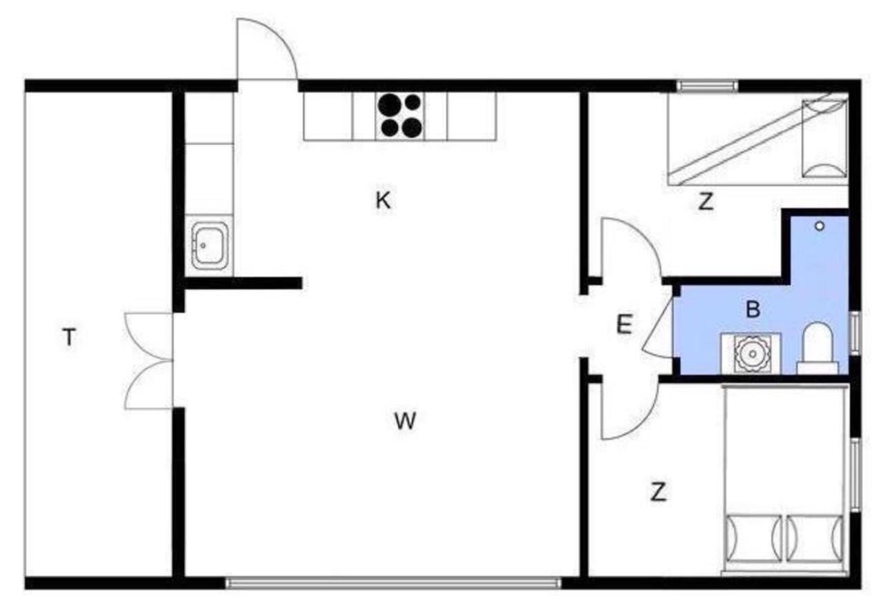 Immaculate 2-Bed House At The Beach 12H Brenderup Exterior foto